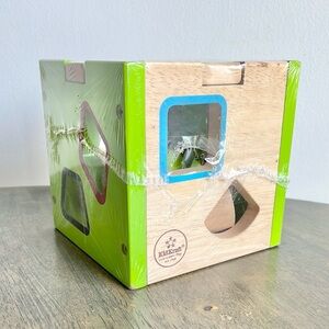 KidKraft Wooden Shape Sorting Cube Toy